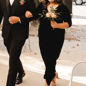 Emerald Green Suede Dress